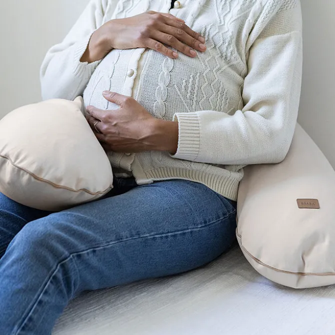 BÉABA Coussin d'Allaitement Big Flopsy French Terry - Clay Earth