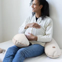 BÉABA Coussin d'Allaitement Big Flopsy French Terry - Clay Earth