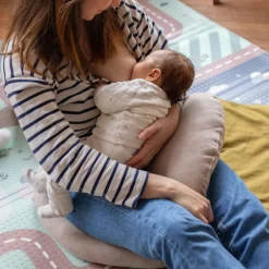 BÉABA Coussin Little Warmy Jersey - Heather Clay