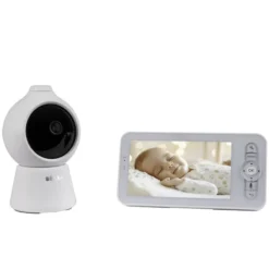 BÉABA Ecoute-bébé Vidéo Zen Smart AI - White