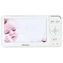 BÉABA Ecoute-bébé Vidéo Zen + 2 - White