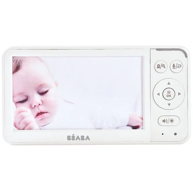 BÉABA Ecoute-bébé Vidéo Zen + 2 - White