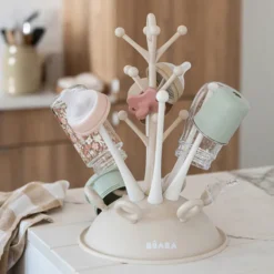 BÉABA Egoutte Biberon Arbre - Clay Earth