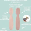BÉABA Lot de 2 Pré-cuillères - Cotton Candy & Marshmallow