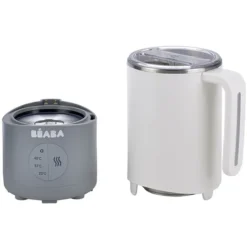 BÉABA Milk Prep - White & Grey