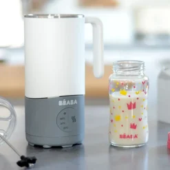 BÉABA Milk Prep - White & Grey