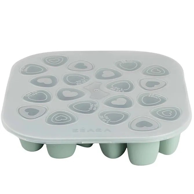 BÉABA Mini Multiportions Silicone 20 x 35 ml - Sage Green