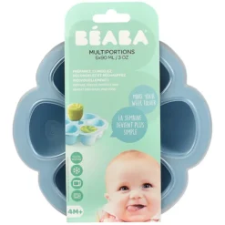 BÉABA Multiportions Silicone 6 x 90 ml - Blue