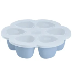 BÉABA Multiportions Silicone 6 x 90 ml - Blue