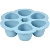 BÉABA Multiportions Silicone 6 x 150 ml - Blue