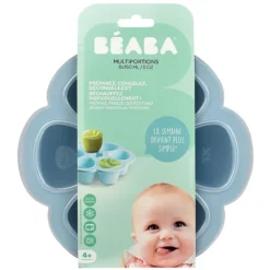 BÉABA Multiportions Silicone 6 x 150 ml - Blue
