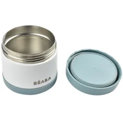 BÉABA Portion Inox 500 ml - Baltic Blue & White
