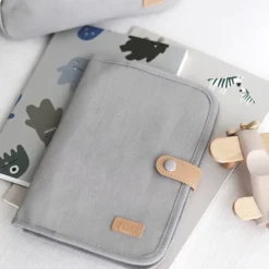 BÉABA Protège-carnet de Santé - Pearl Grey