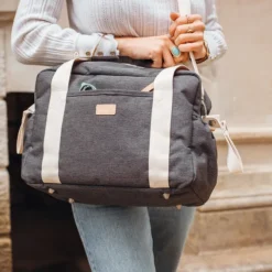BÉABA Sac à Langer Paris - Heather Dark Grey
