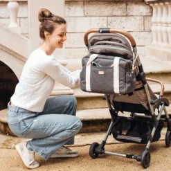 BÉABA Sac à Langer Paris - Heather Dark Grey