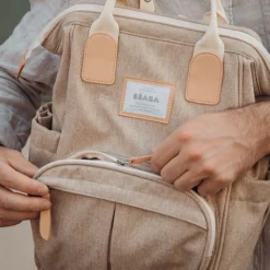 BÉABA Sac à Langer Wellington - Heather Gazell