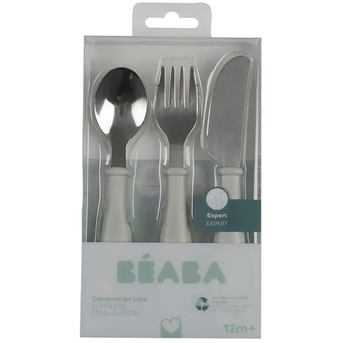 BÉABA Set 3 Couverts Inox - Misty Green