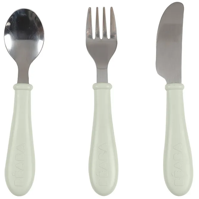BÉABA Set 3 Couverts Inox - Misty Green