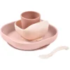 BÉABA Set de Vaisselle 4 Pièces - Cotton Candy