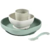 BÉABA Set de Vaisselle 4 Pièces - Sage Green
