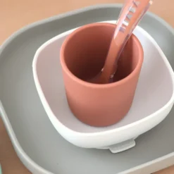 BÉABA Set de Vaisselle 4 Pièces - Terracotta