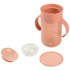 BÉABA Tasse d'Apprentissage 360° Pink - 340 ml