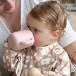 BÉABA Tasse d'Apprentissage Silicone - Cotton Candy