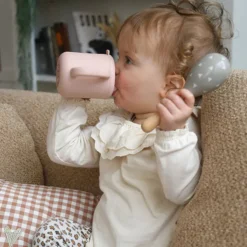 BÉABA Tasse d'Apprentissage Silicone - Cotton Candy