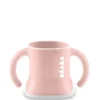 BÉABA Tasse Evoluclip 3-en-1 Old Pink - 150 ml