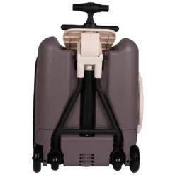 BÉABA Valise avec Assise de Voyage MICRO Luggage Eazy - Guimauve Sorbet