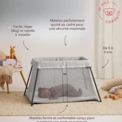BabyBjörn Lit Parapluie Light - Argent