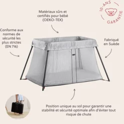 BabyBjörn Lit Parapluie Light - Argent