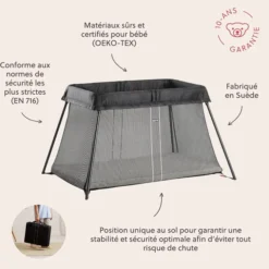 BabyBjörn Lit Parapluie Light - Noir
