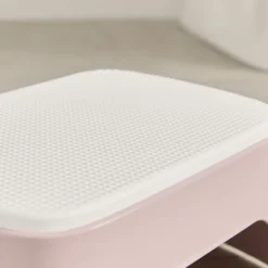 BabyBjörn Marchepied - Rose Pastel et Blanc
