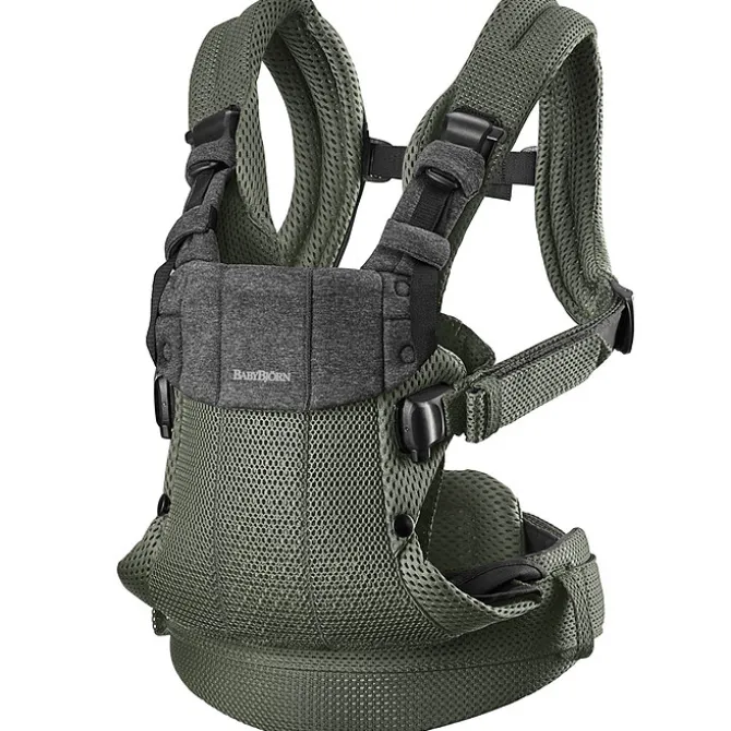 BabyBjörn Porte-bébé Harmony 3D Mesh - Vert Foncé