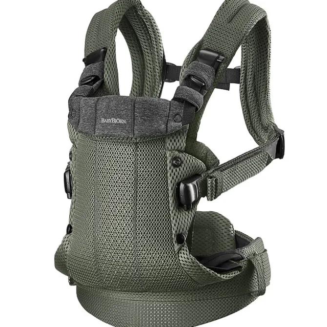 BabyBjörn Porte-bébé Harmony 3D Mesh - Vert Foncé