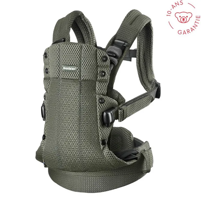 BabyBjörn Porte-bébé Harmony 3D Mesh - Vert Foncé