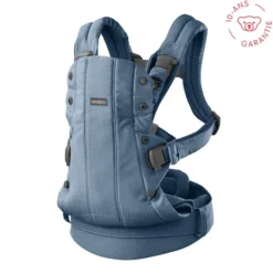 BabyBjörn Porte-bébé Harmony Tissé Chiné - Bleu