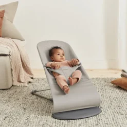 BabyBjörn Transat Bliss Jersey 3D - Gris Sable