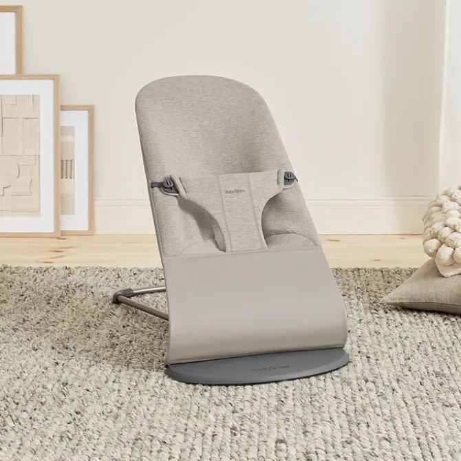 BabyBjörn Transat Bliss Jersey 3D - Gris Sable