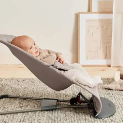 BabyBjörn Transat Bliss Matelassé - Gris Sable