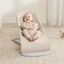 BabyBjörn Transat Bliss Tissé Chiné - Beige Clair