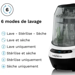 Baby Brezza Bottle Washer Pro - All White