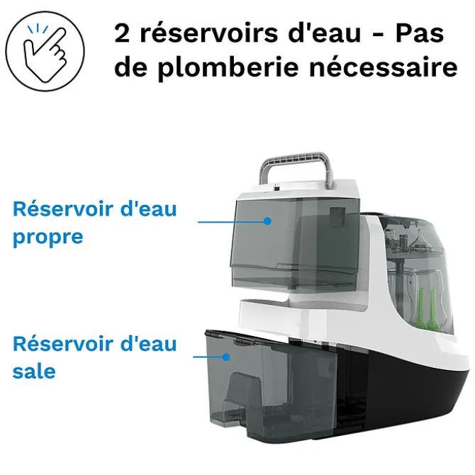 Baby Brezza Bottle Washer Pro - All White