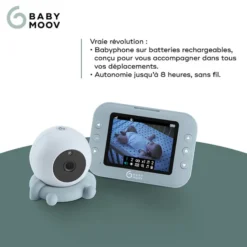 Babymoov Babyphone Vidéo YOO Roll