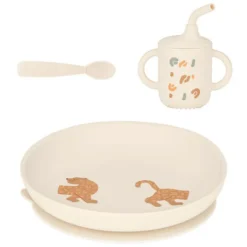 Babymoov Coffret Repas 3 Pièces Comme un Grand - Little Roar