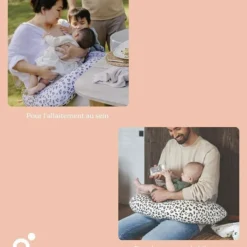 Babymoov Coussin de Maternité Softy - Leopard Cream