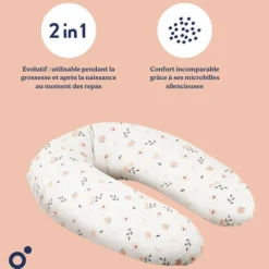 Babymoov Coussin de Maternité Doomoo - Buddy Peaches