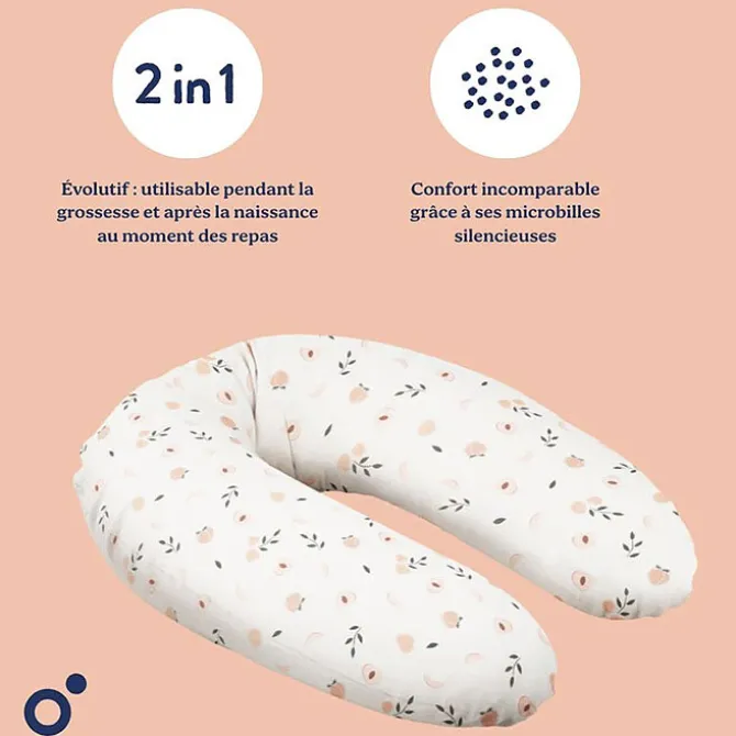 Babymoov Coussin de Maternité Doomoo - Buddy Peaches