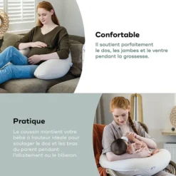 Babymoov Coussin de Maternité Doomoo Buddy Tetra - Sand